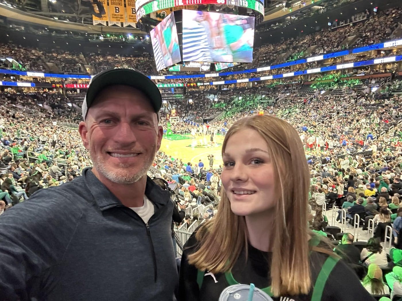 Eric Murray, owner of Murray Home Improvement, with his daughter