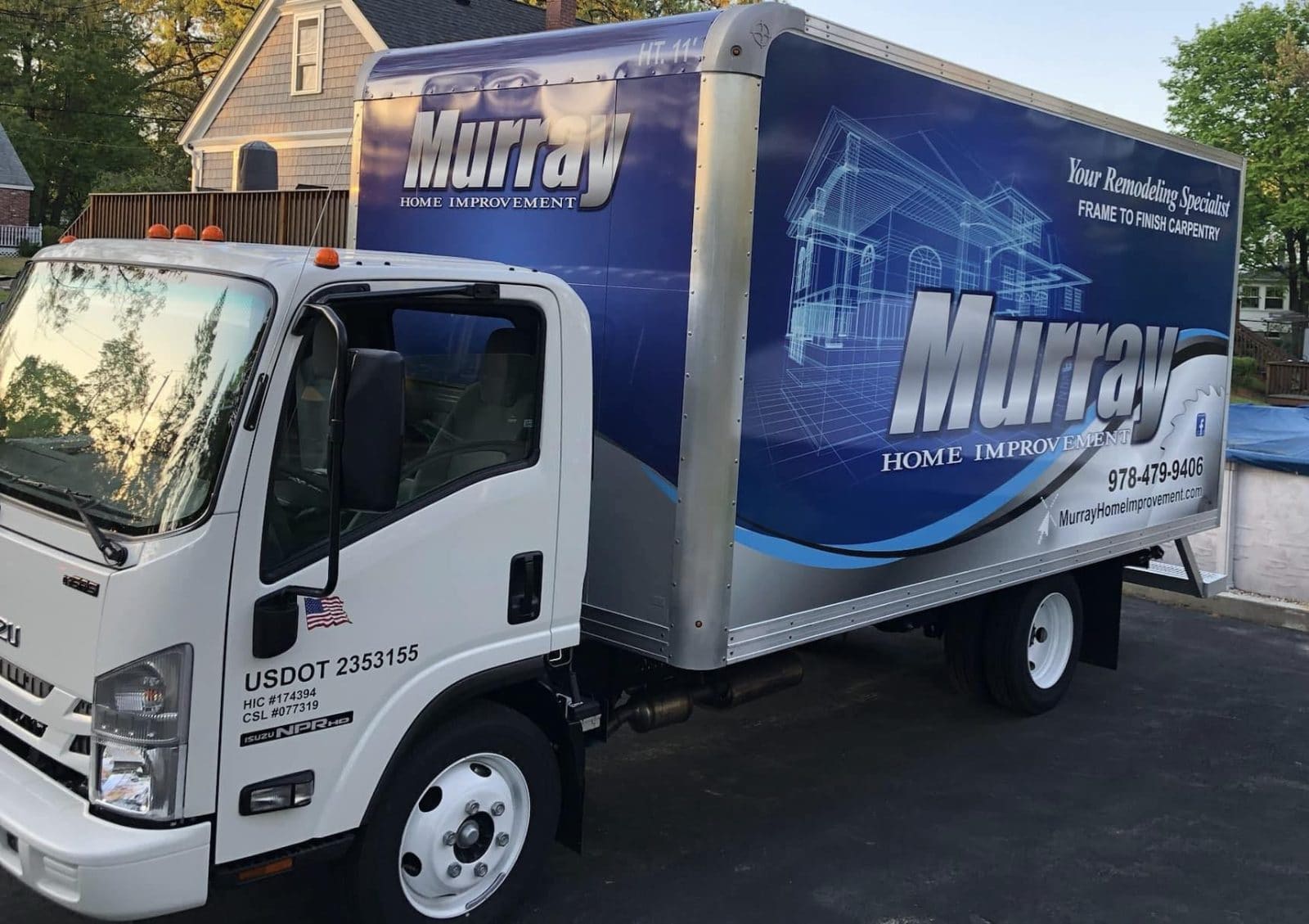 The Murray Home Improvement truck