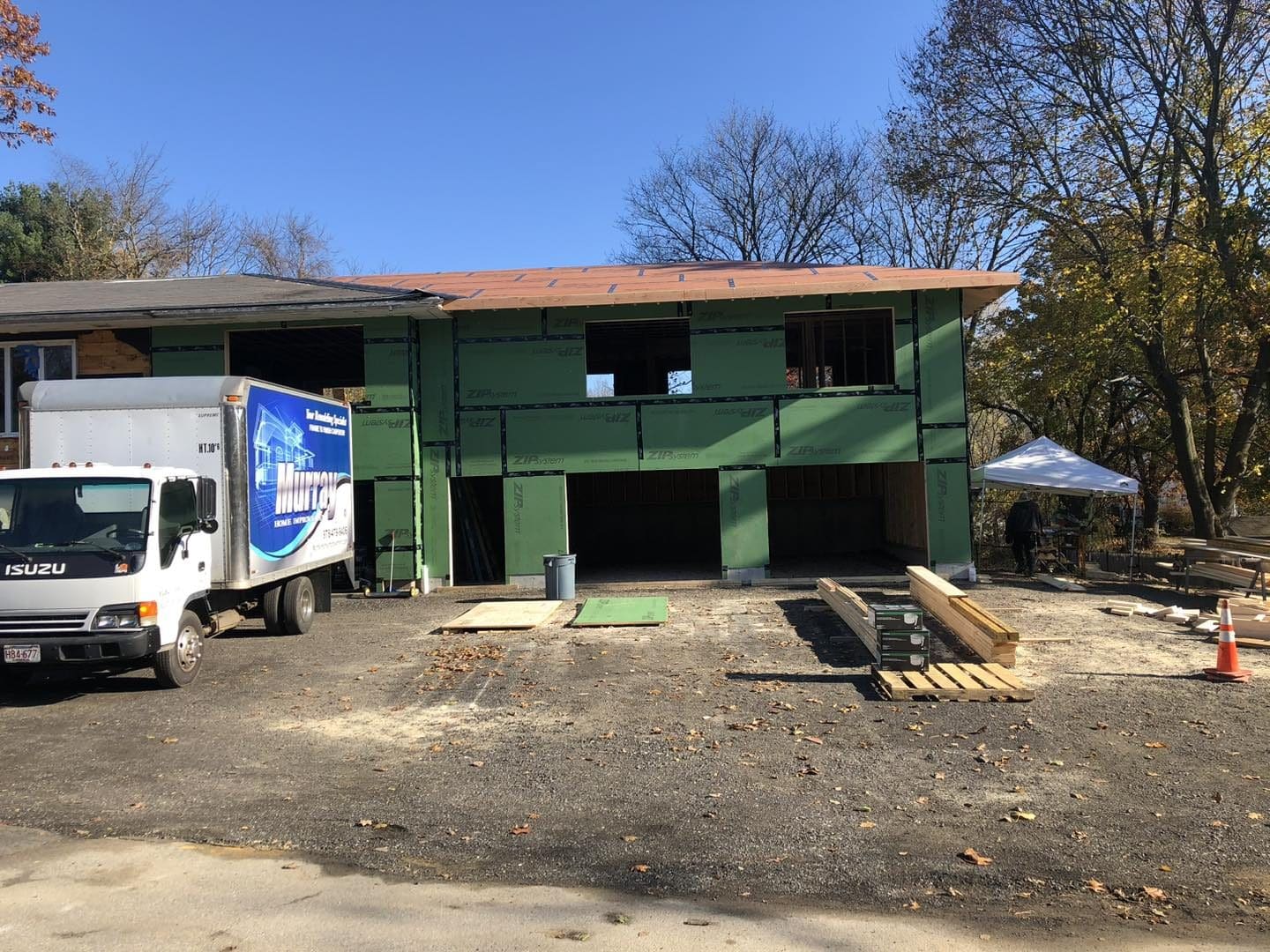 Addition in progress